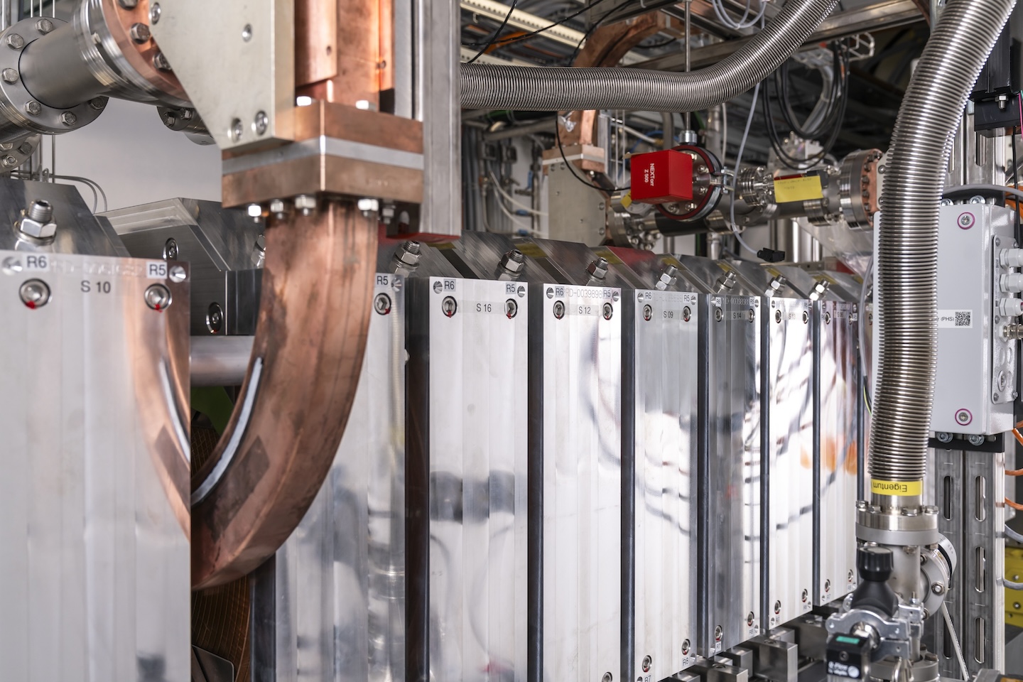 The Test source installed at SwissFEL